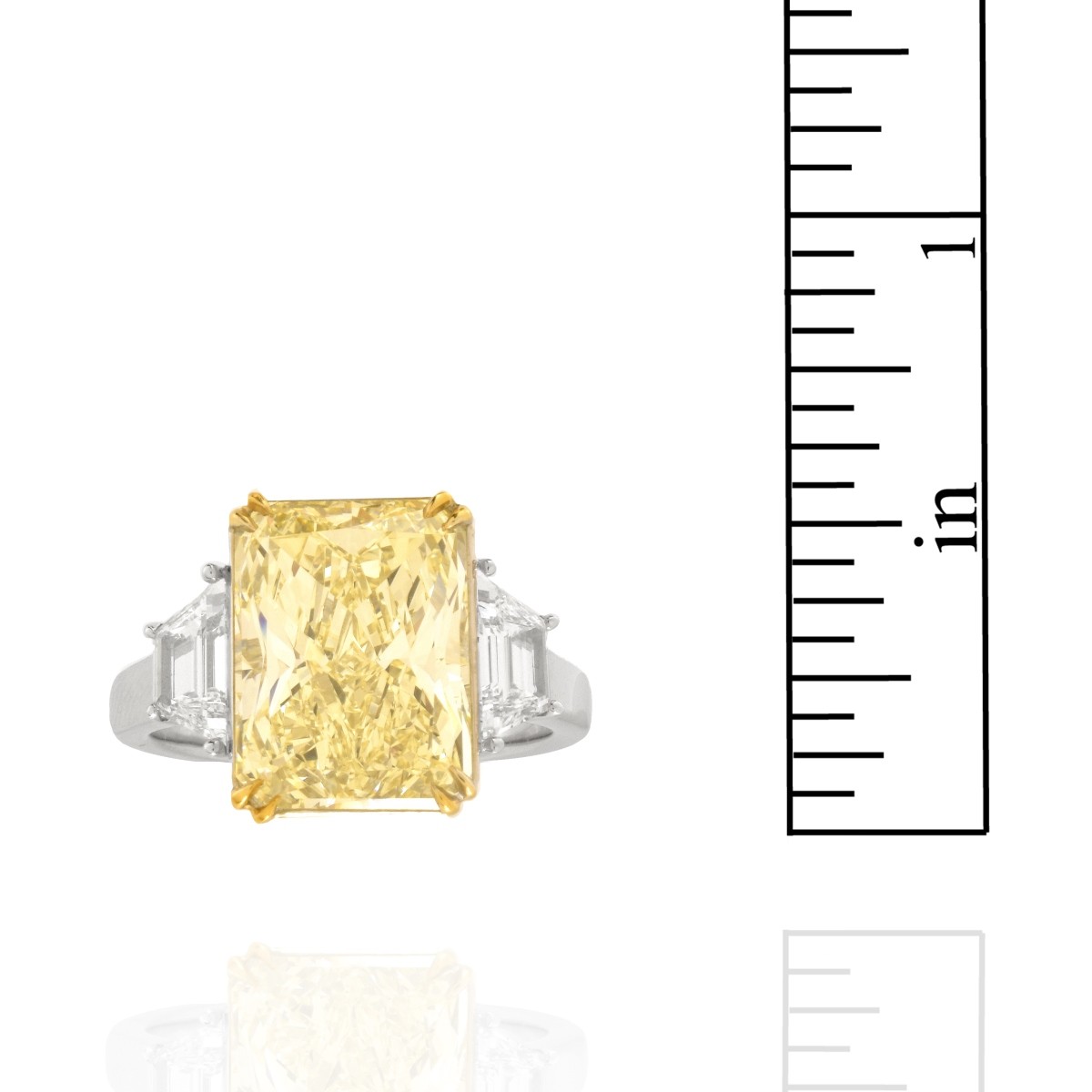 GIA Diamond and 18K Ring