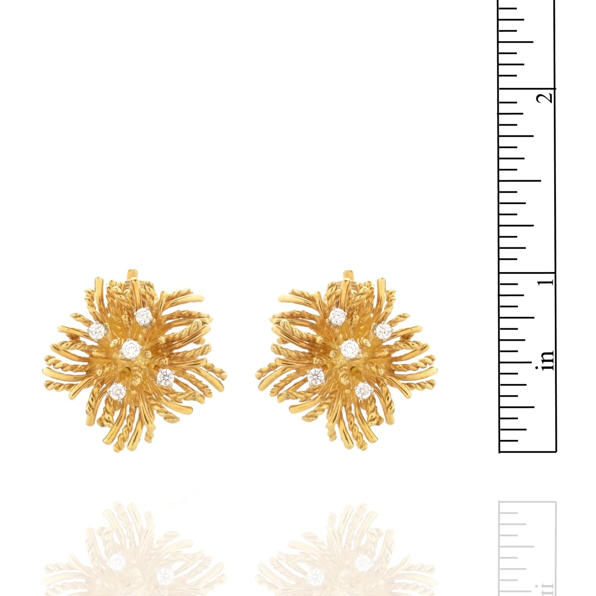 Tiffany & Co Diamond and 18K Earrings