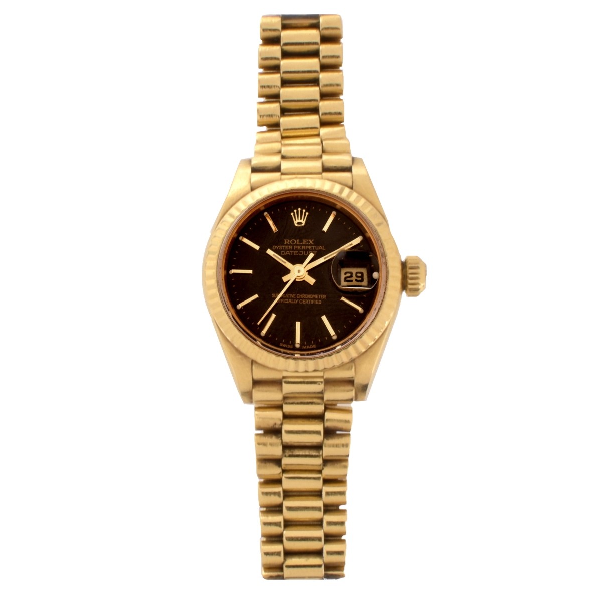 Rolex Datejust 18K Watch