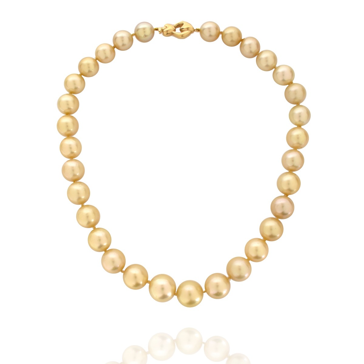 South Sea Pearl and 18K Necklace