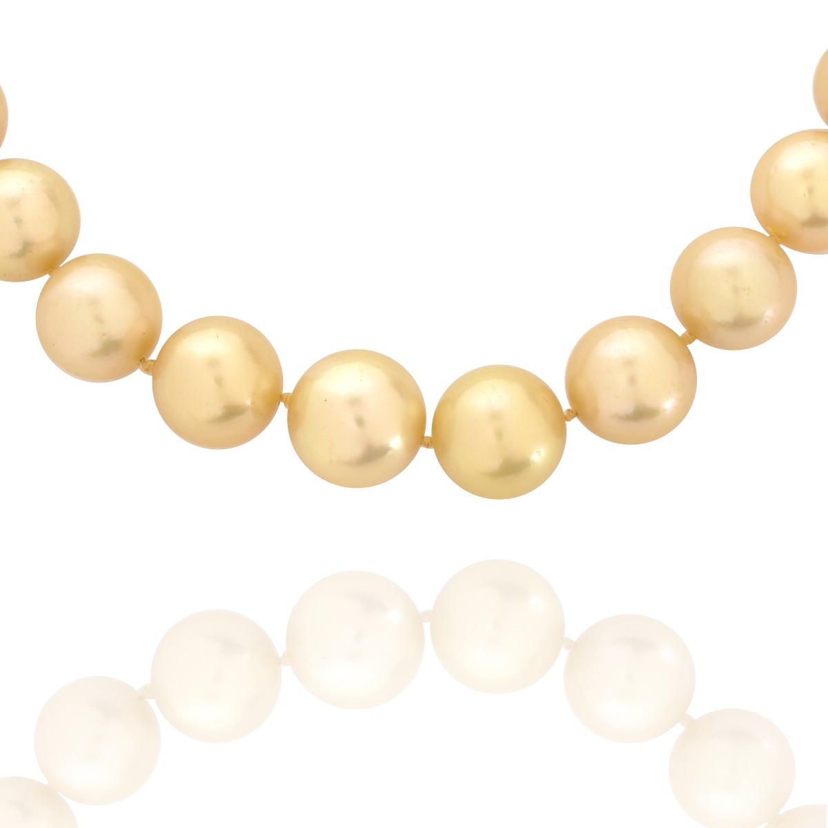 South Sea Pearl and 18K Necklace