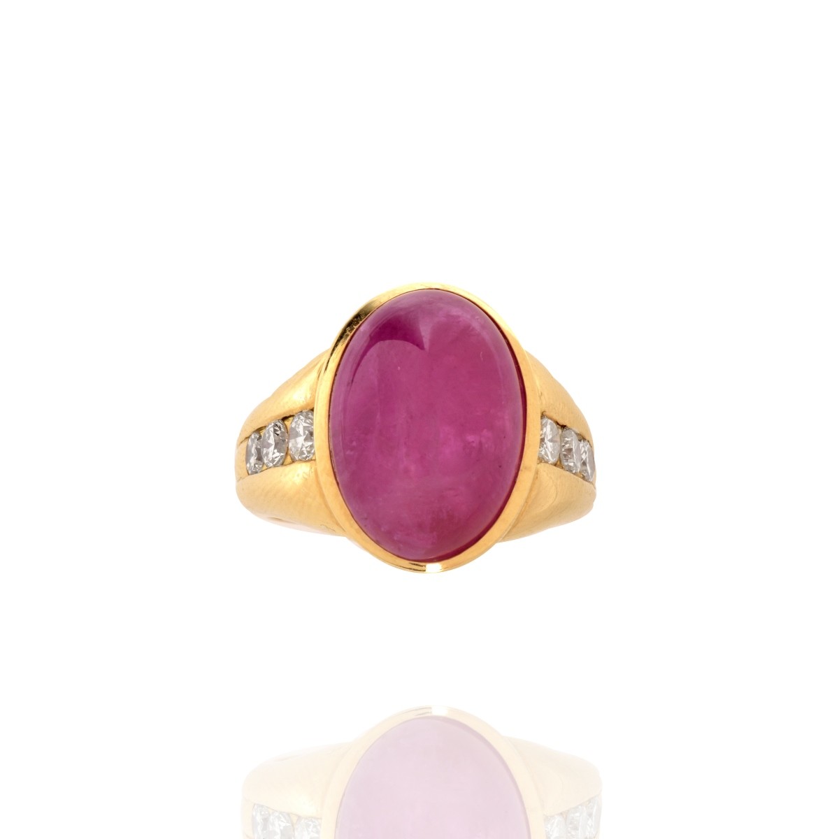 Mauboussin Ruby, Diamond and 18K Ring