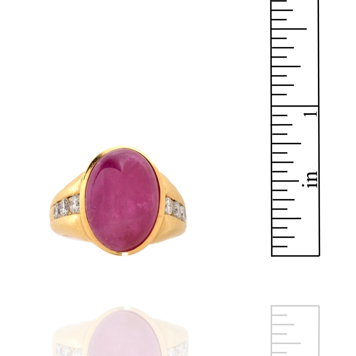 Mauboussin Ruby, Diamond and 18K Ring