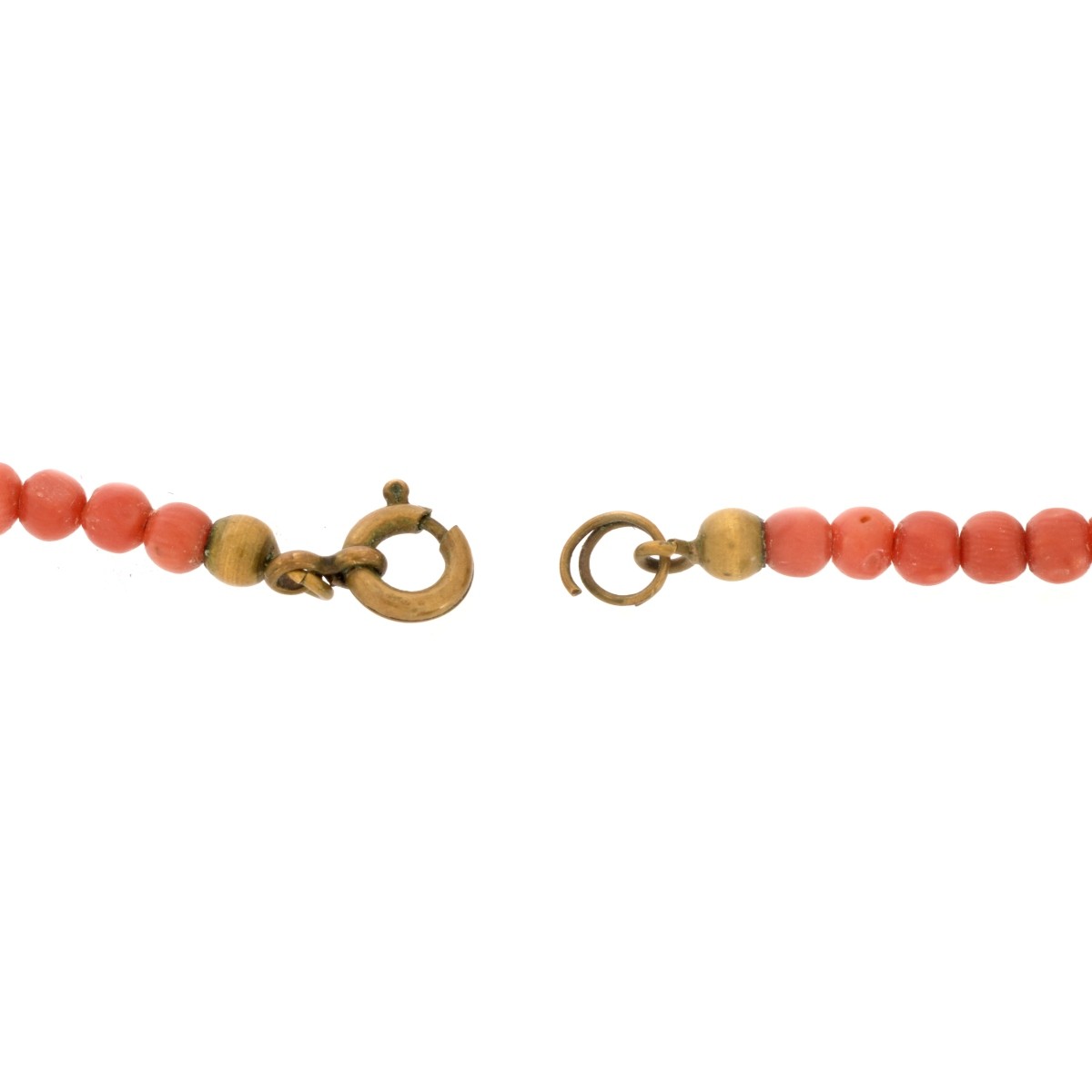 Coral Bead Necklace