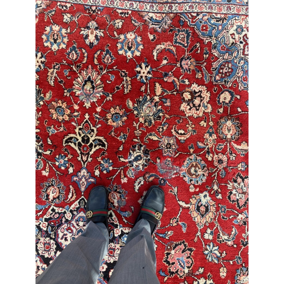 Semi Antique Oriental Rug