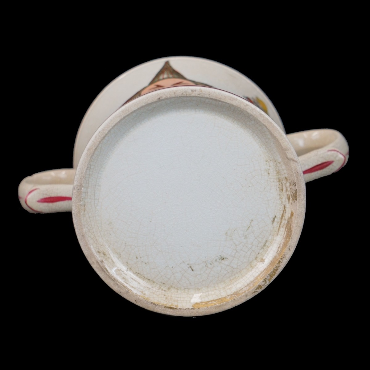 Staffordshire Frog Mug / Loving Cup