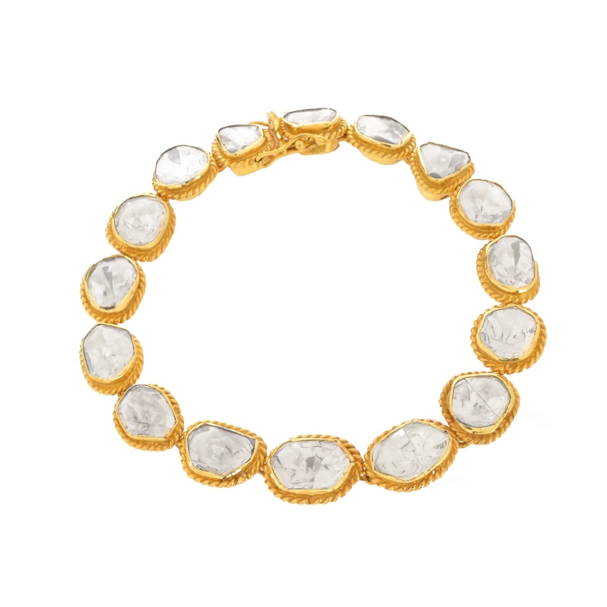 Diamond and 18K Bracelet