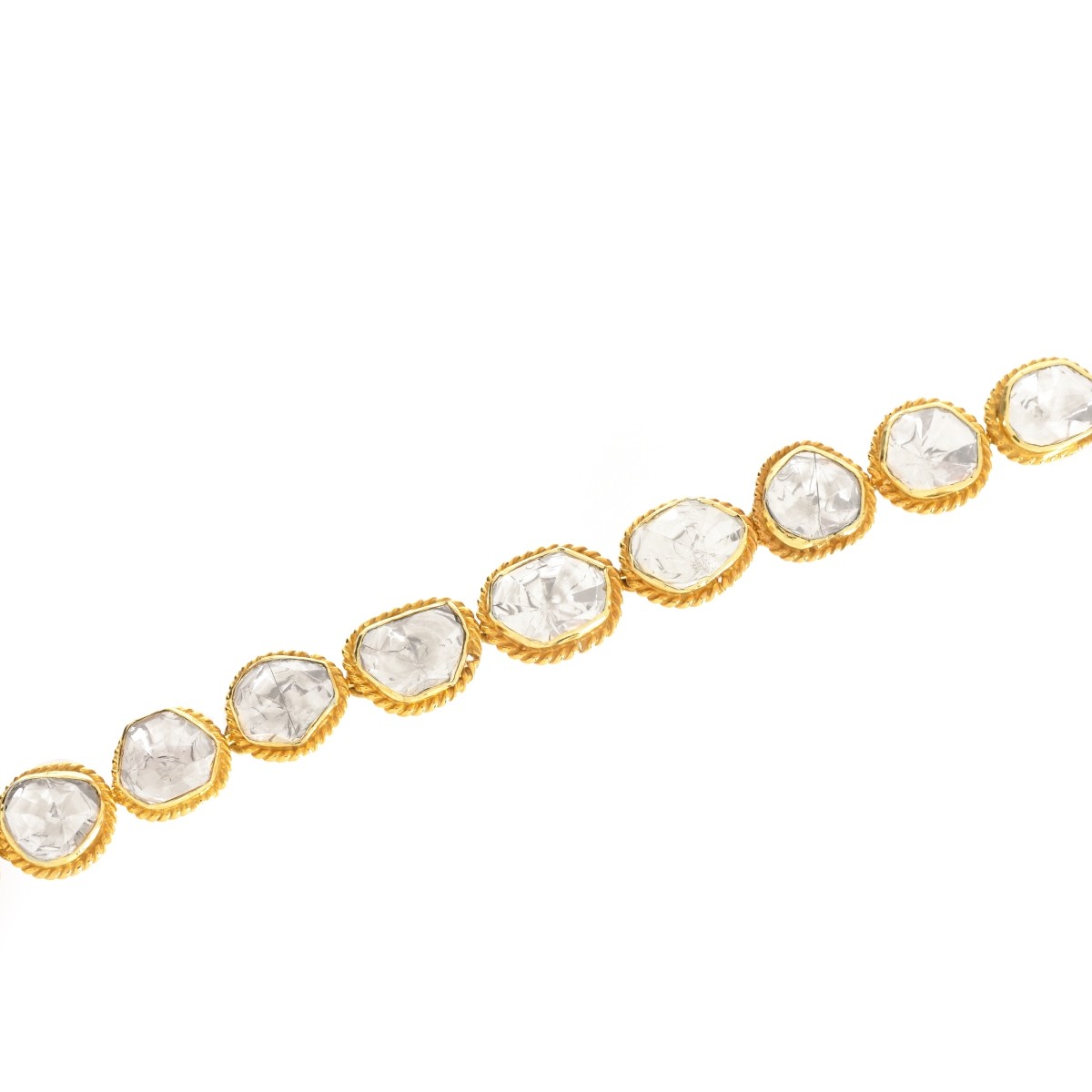 Diamond and 18K Bracelet