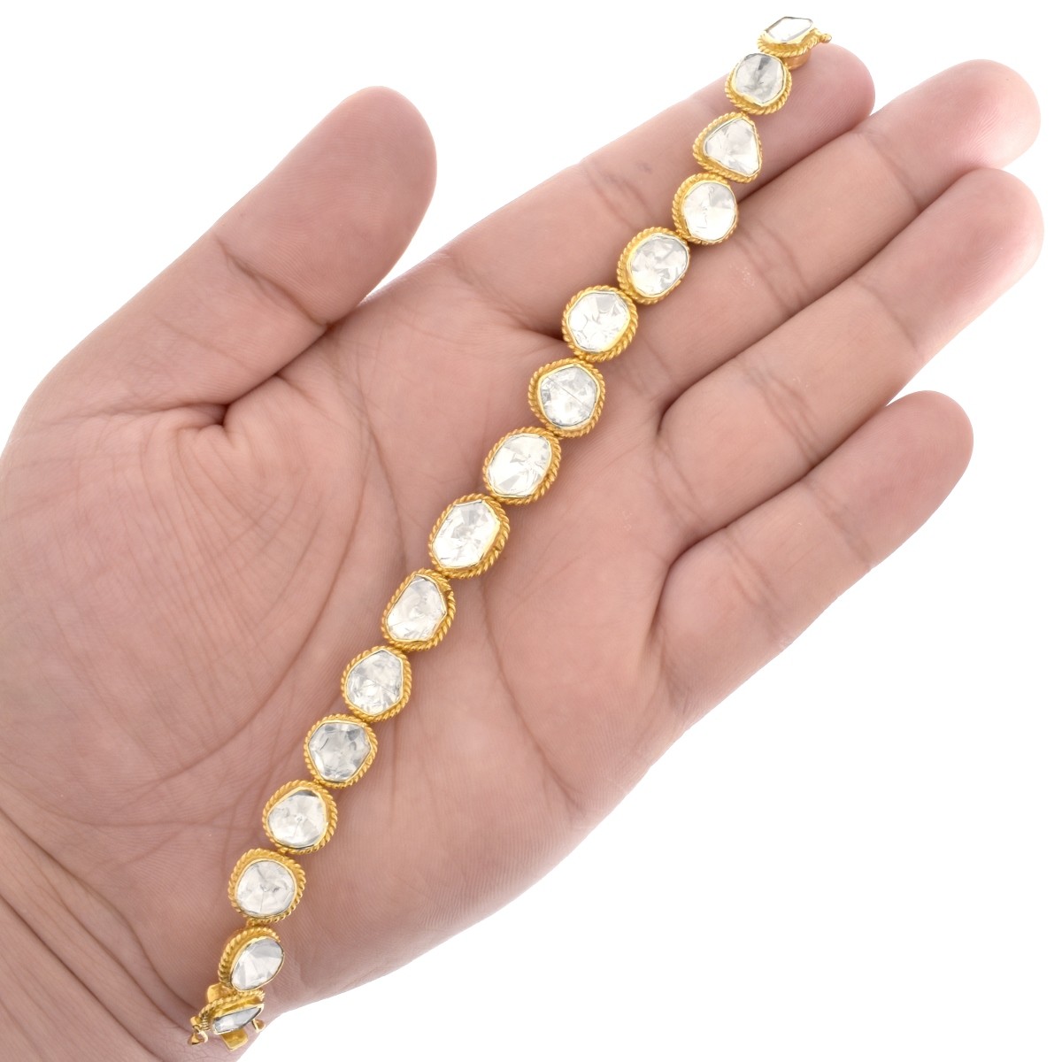 Diamond and 18K Bracelet