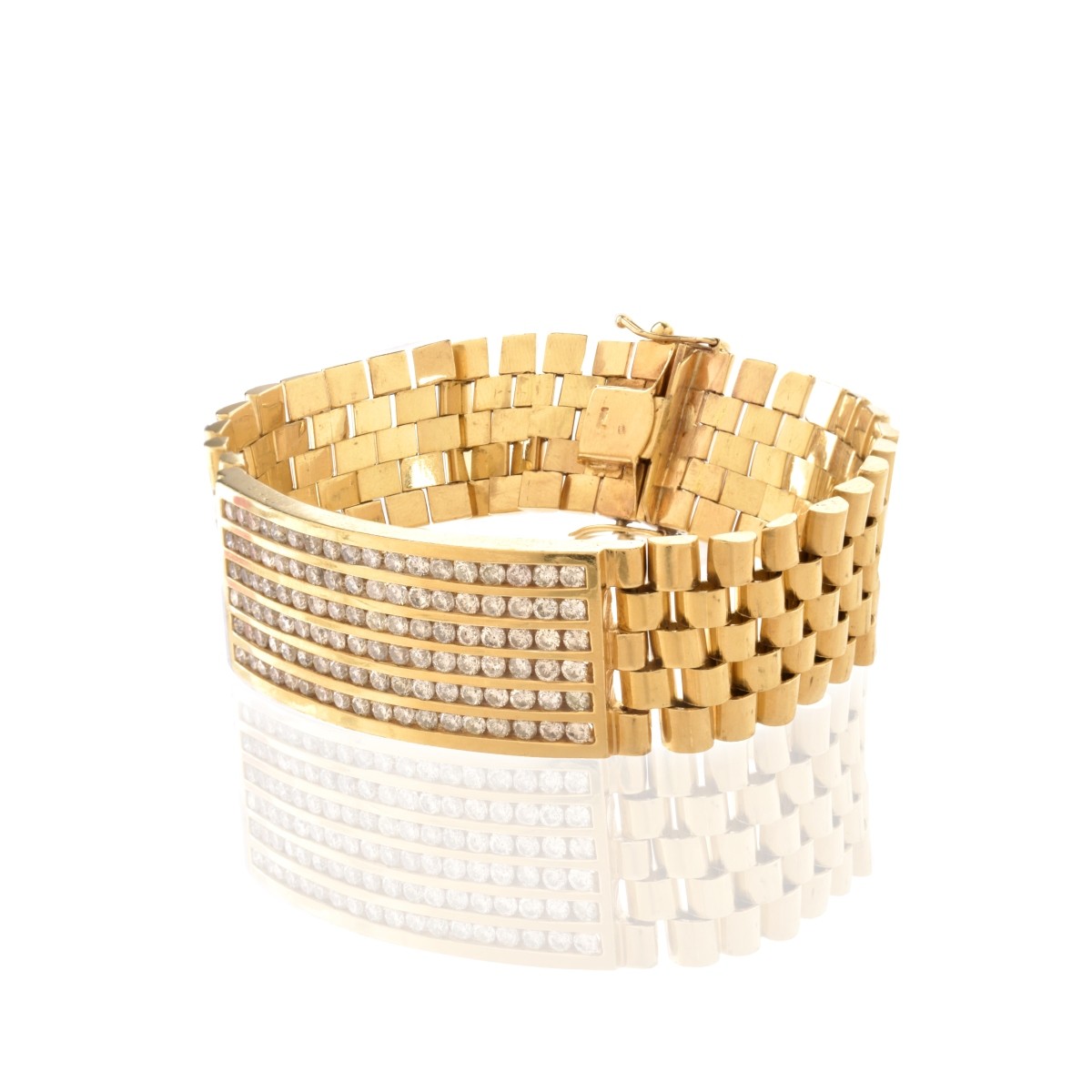 Diamond and 14K Bracelet