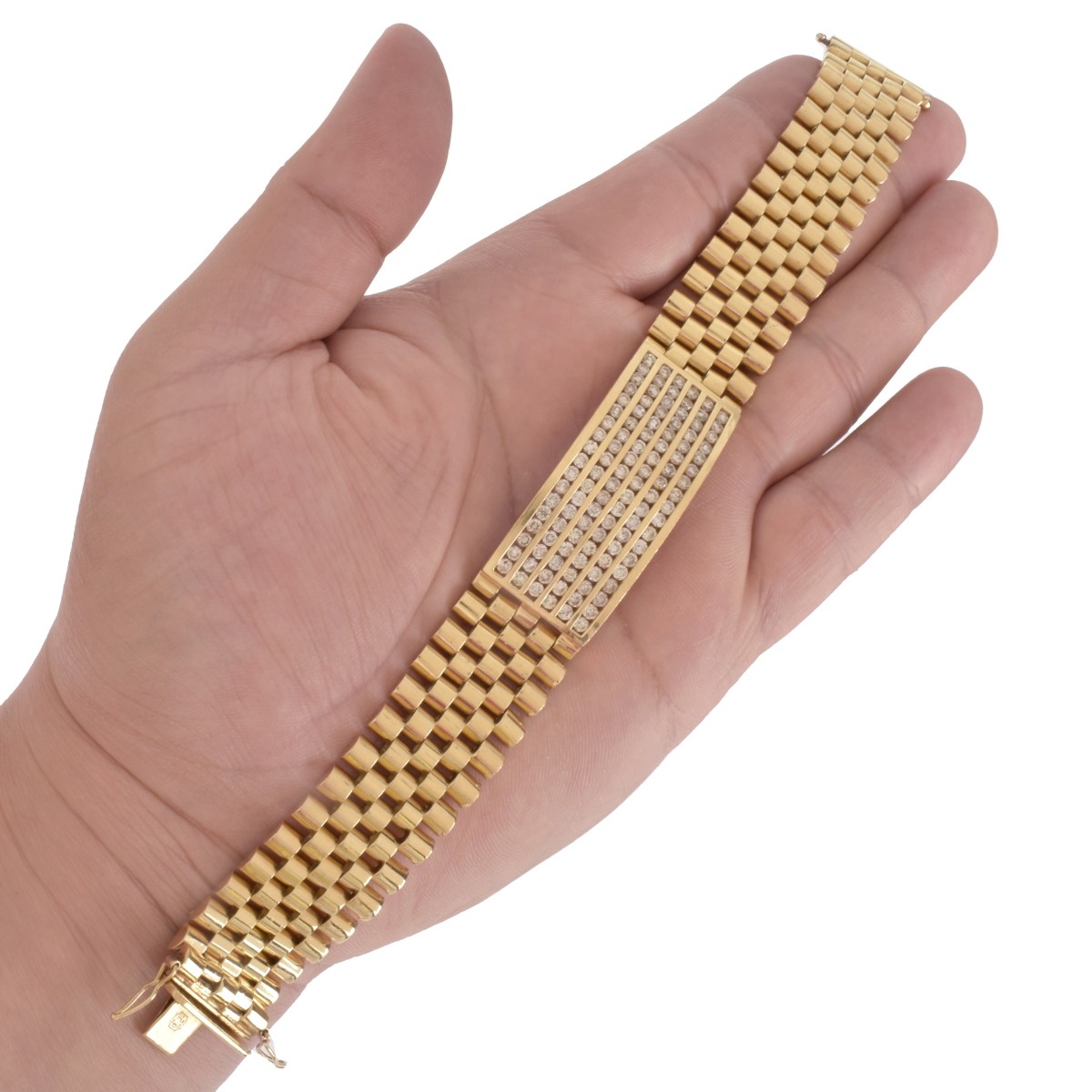 Diamond and 14K Bracelet