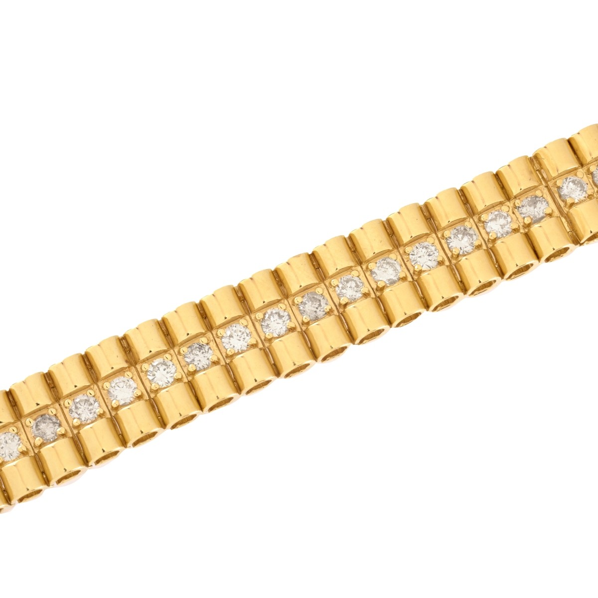 Diamond and 14K Bracelet