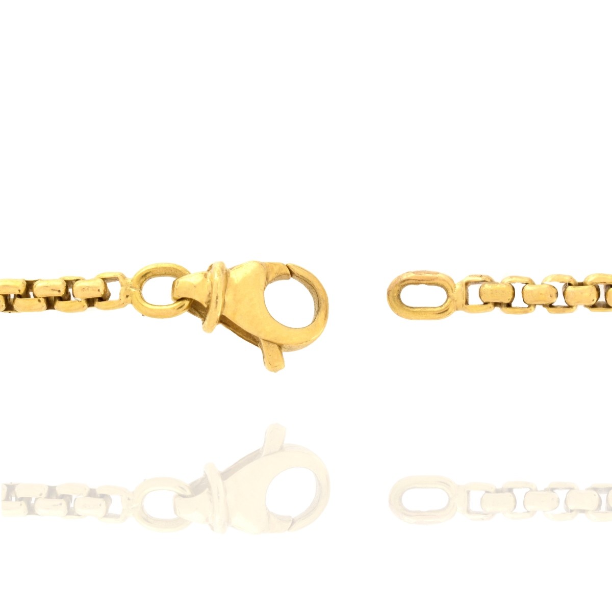 David Yurman Diamond and Gold Necklace