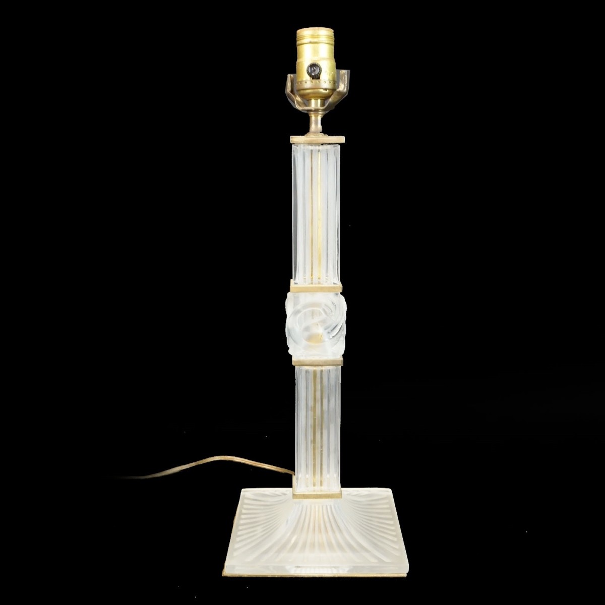 Lalique "Josephine" Lamp