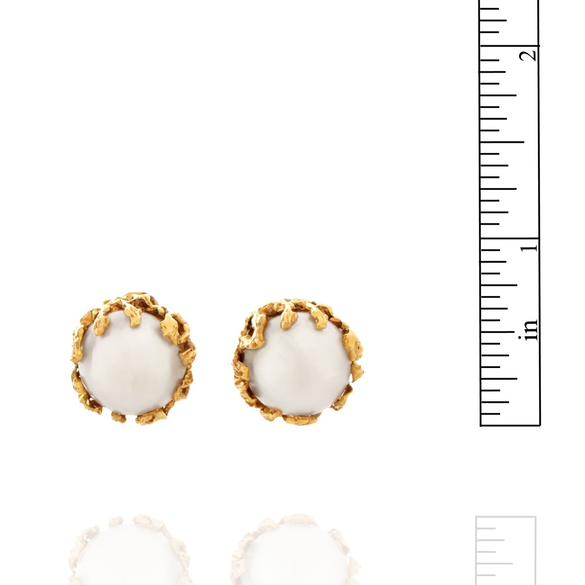 Akoya Pearl and 14K Earrings