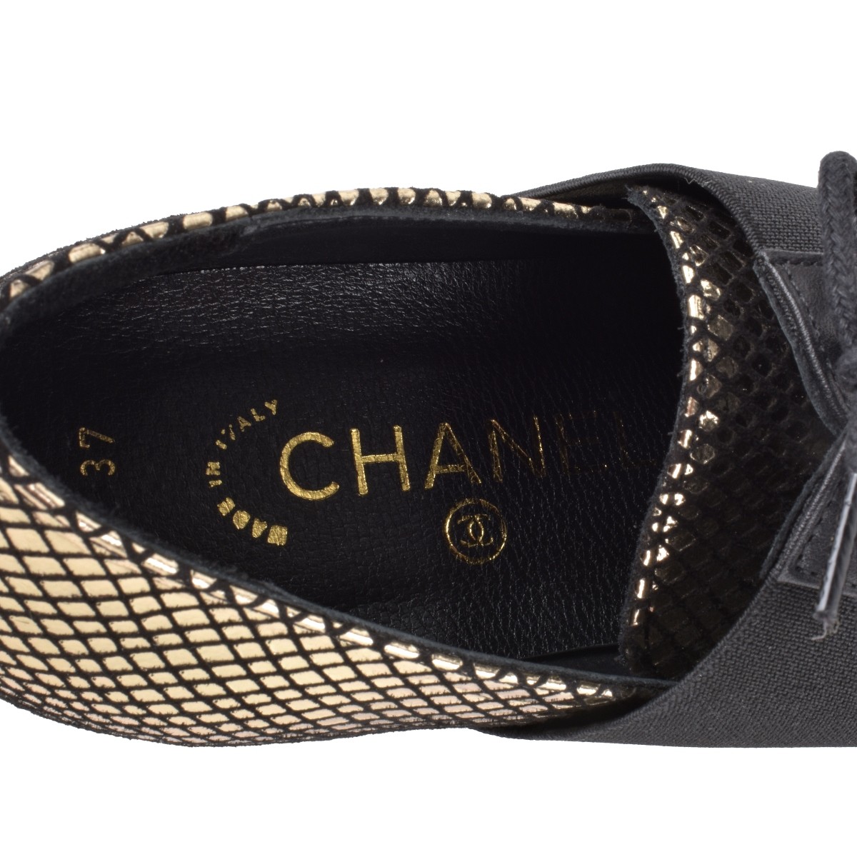 Chanel Replica Cap Toe Oxford Shoes