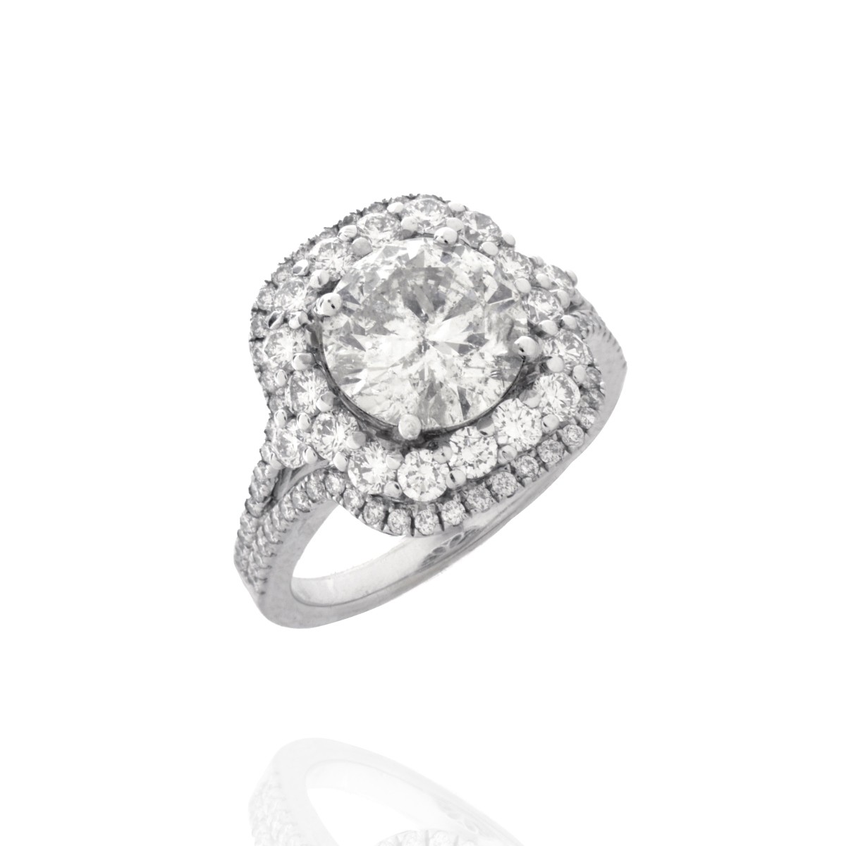 Diamond and 18K Ring