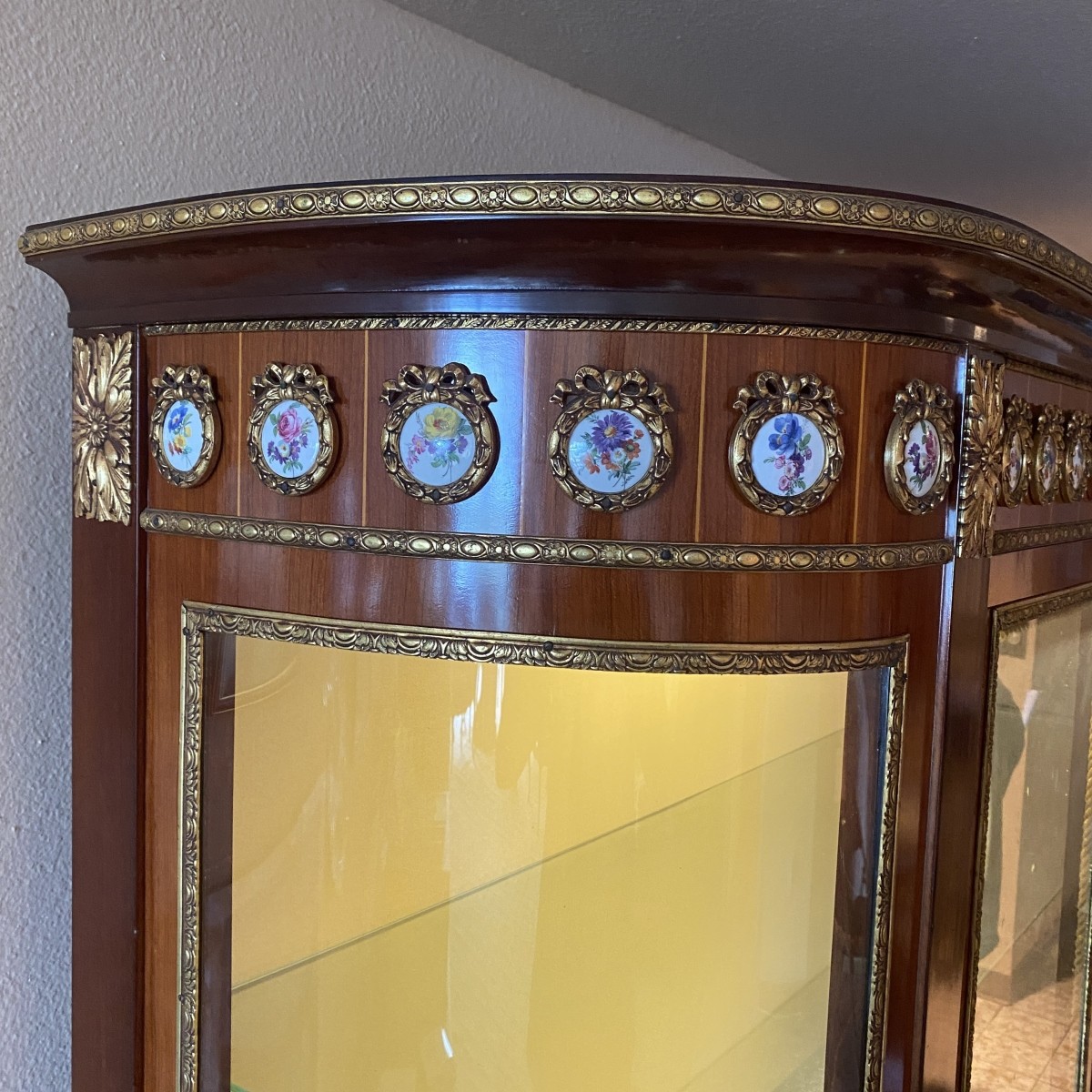 Empire Style Display Cabinet