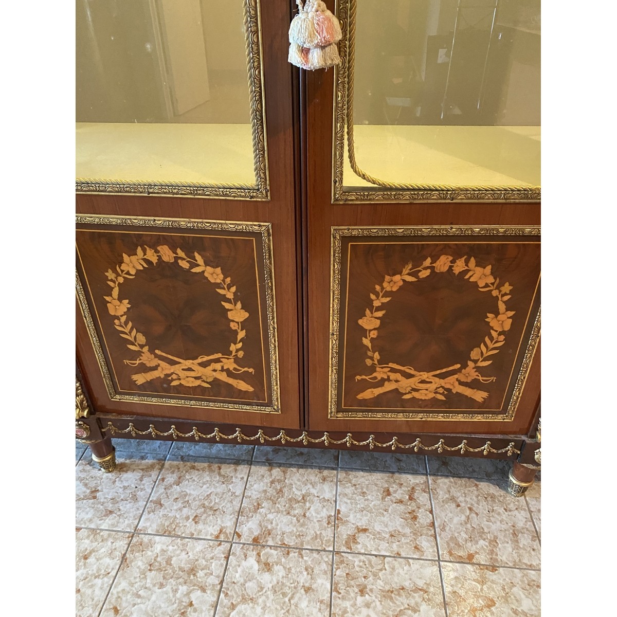 Empire Style Display Cabinet