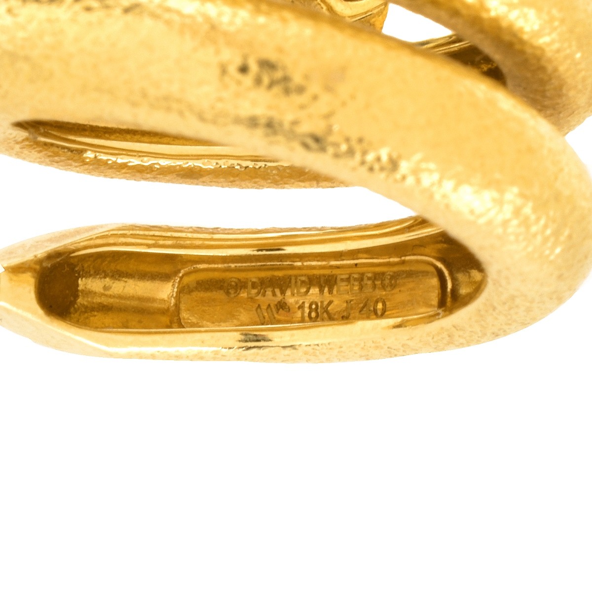 David Webb 18K Ring