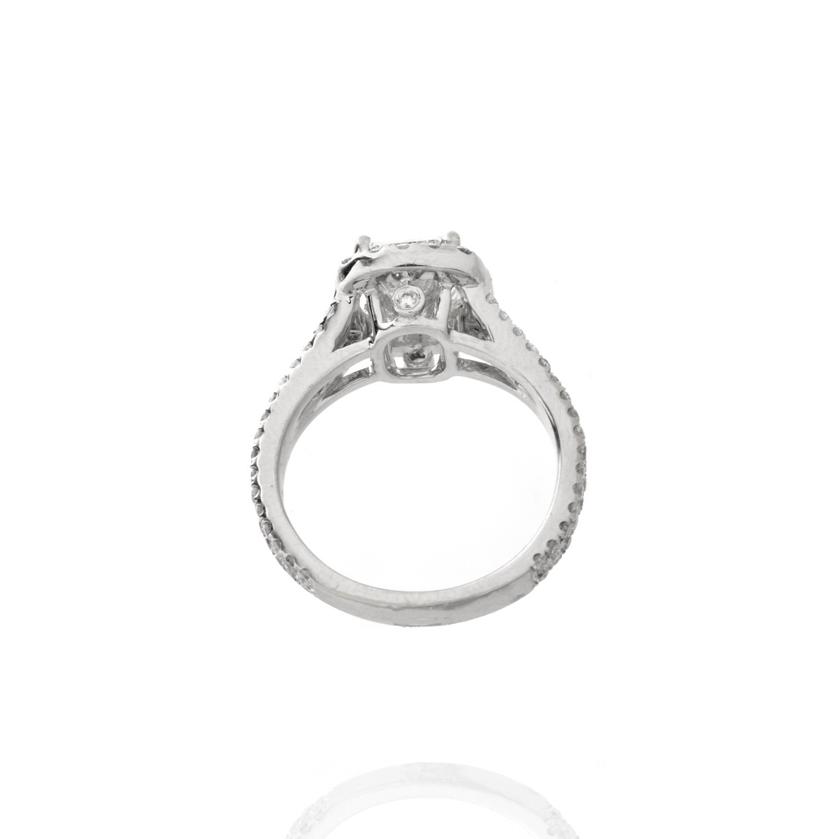 Diamond and 18K Ring