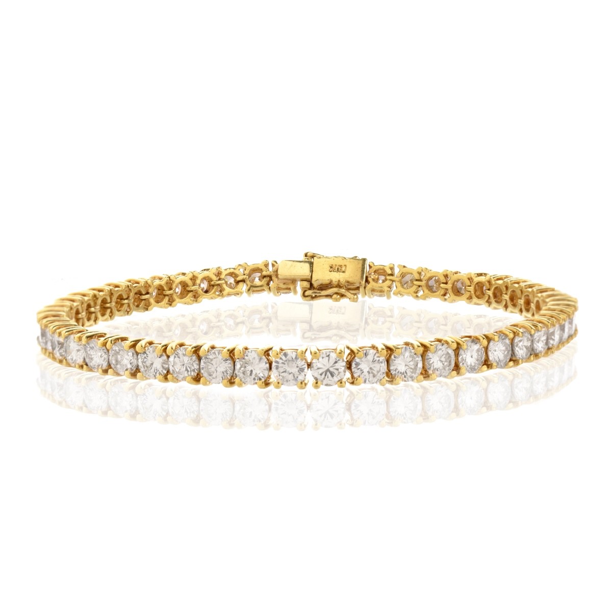 Diamond and 18K Bracelet