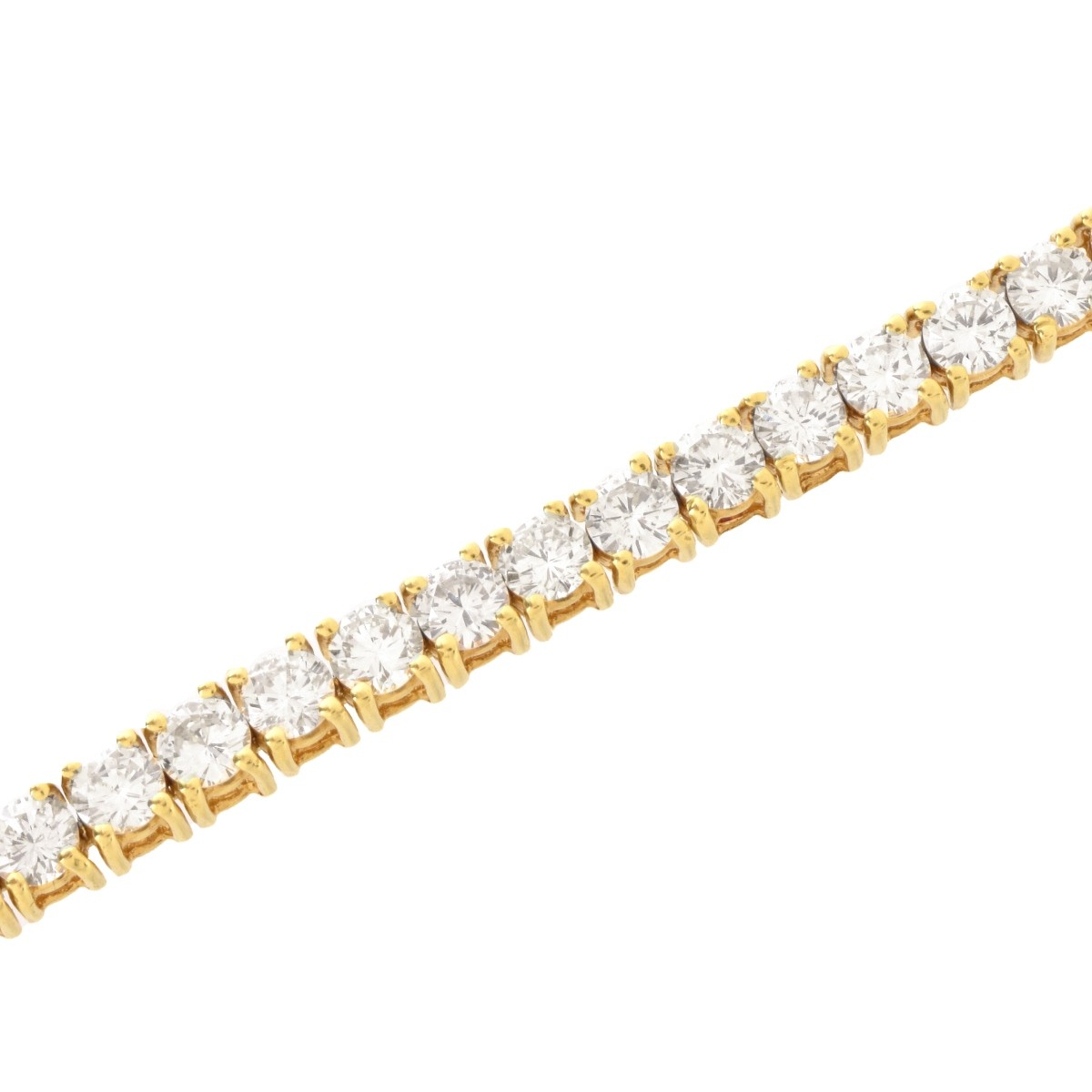 Diamond and 18K Bracelet