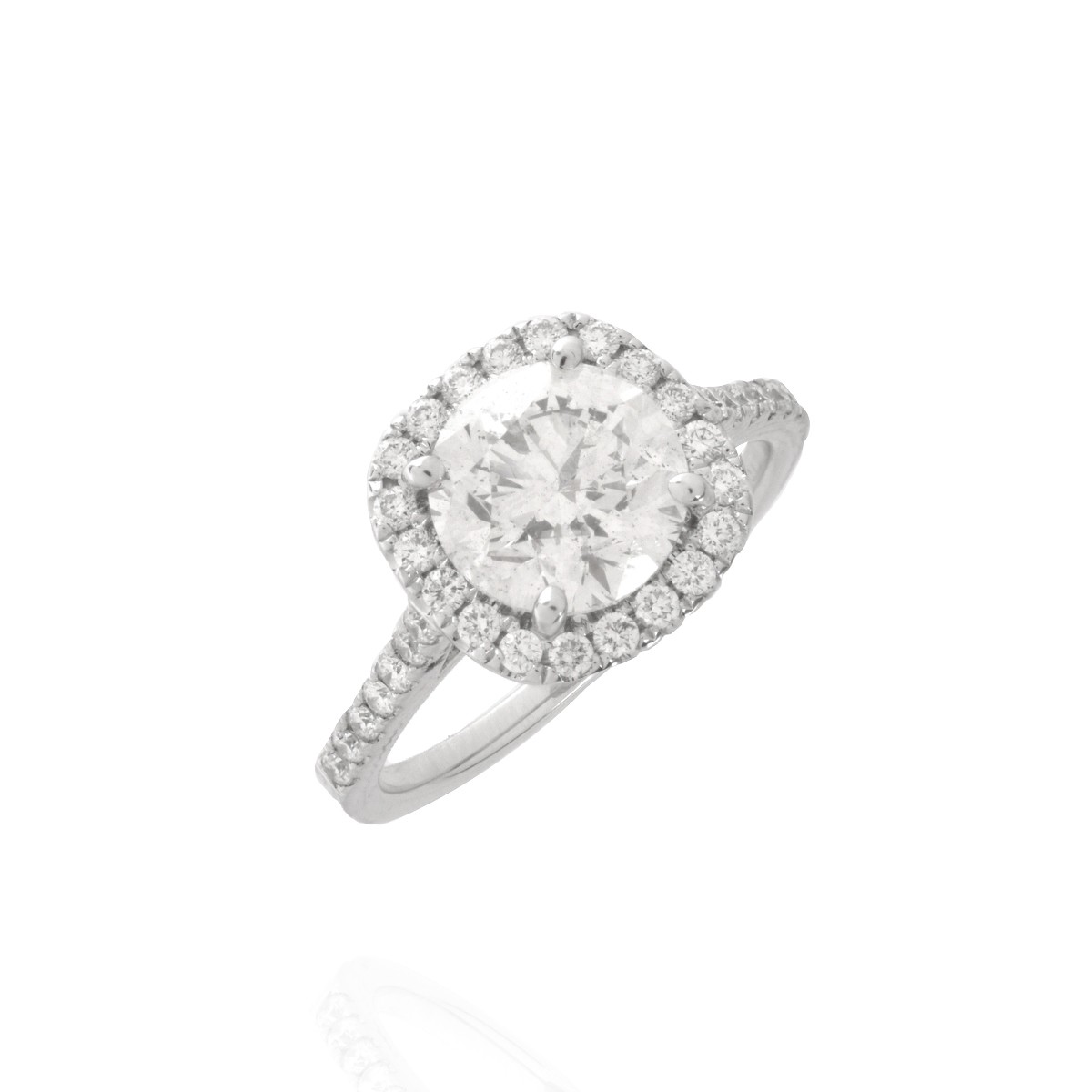 Diamond and 18K Ring