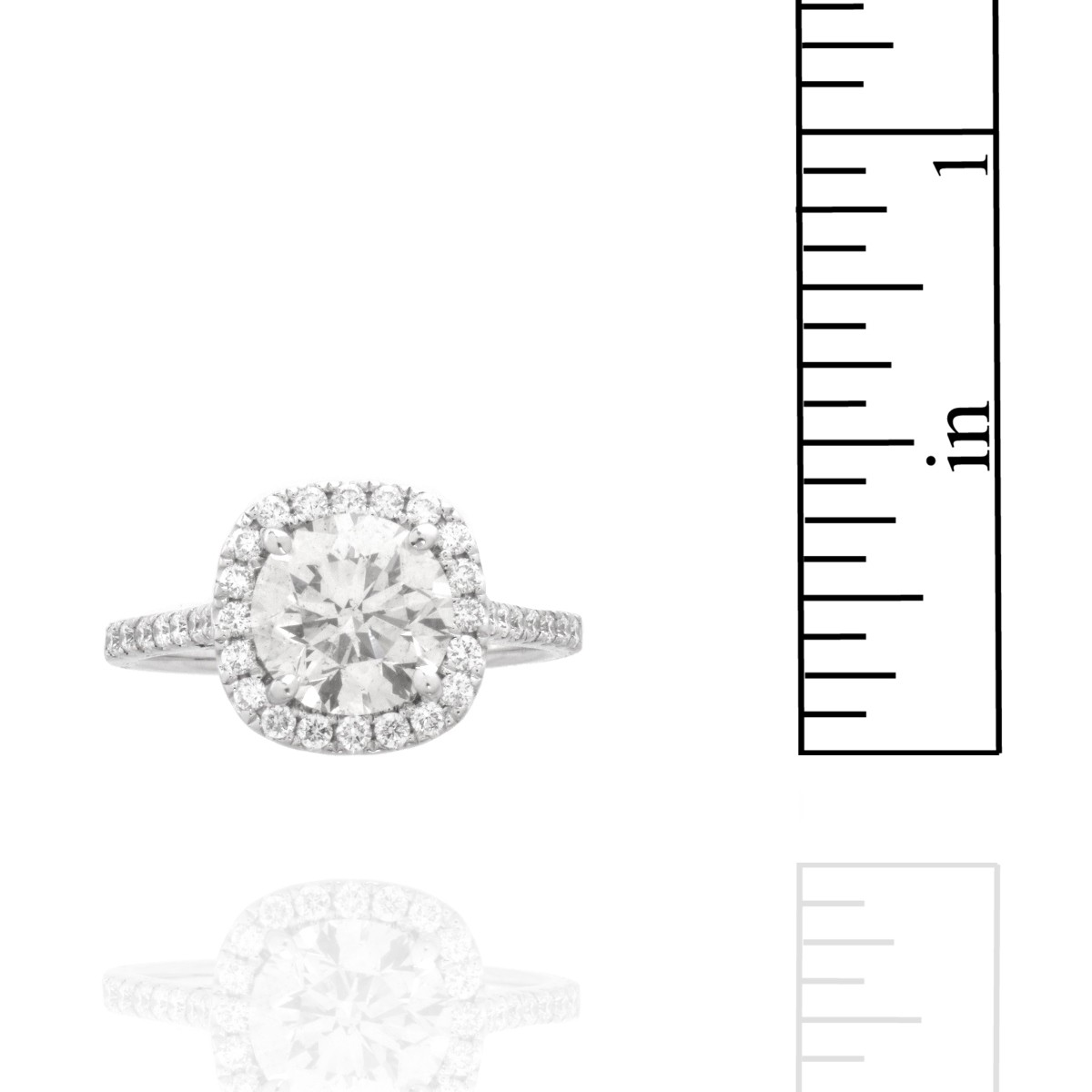 Diamond and 18K Ring