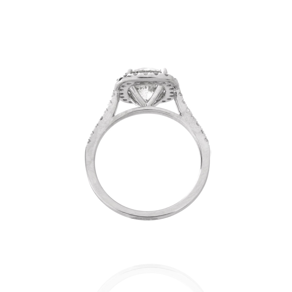 Diamond and 18K Ring