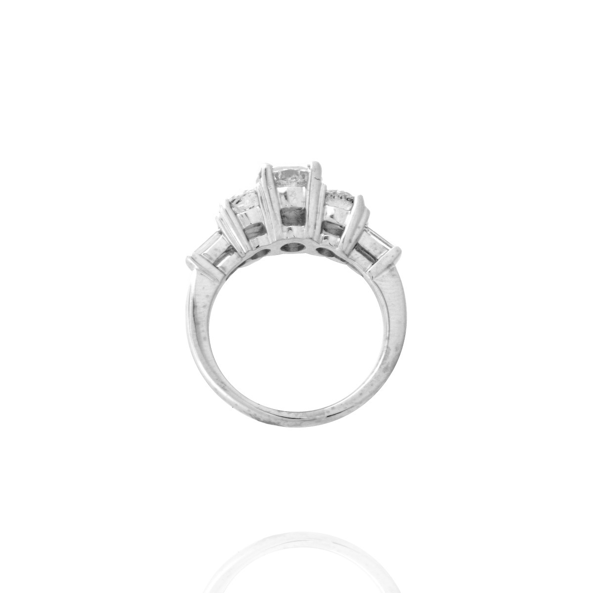 Diamond and 18K Ring