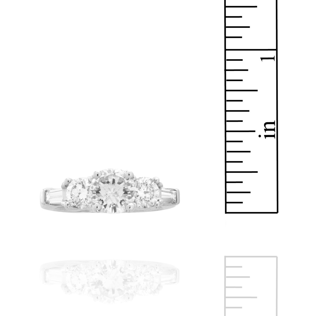 Diamond and 18K Ring