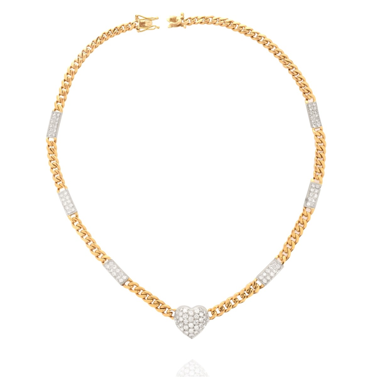 Diamond and 14K Necklace