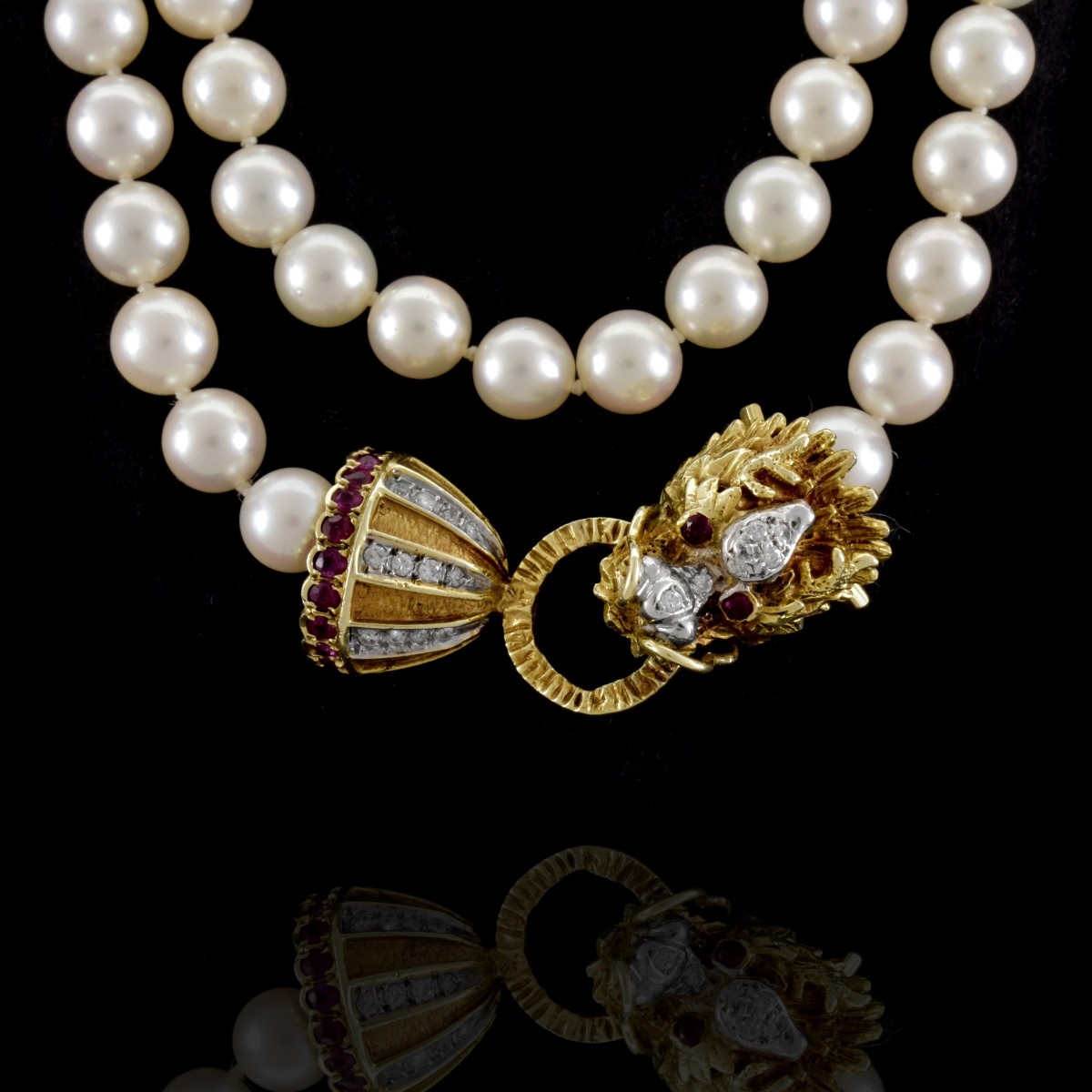 Pearl, Gemstone and 14K Necklace