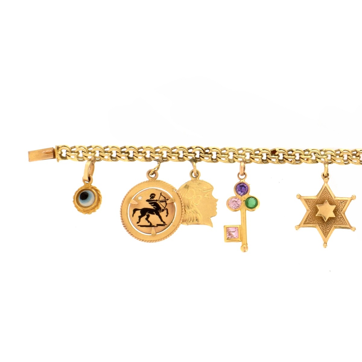 14K Charm Bracelet