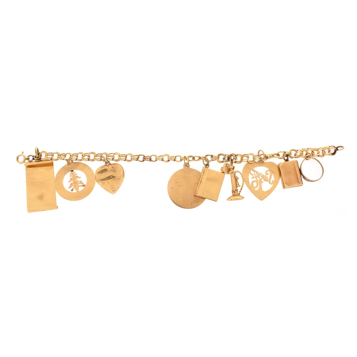 14K Charm Bracelet