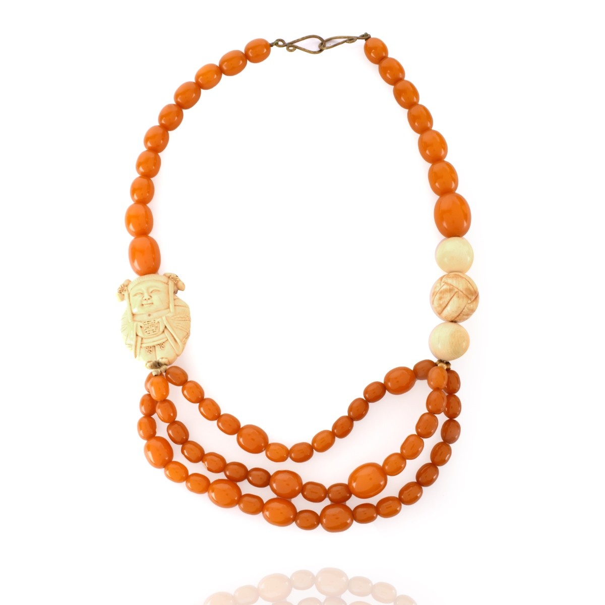 Amber Bead Necklace