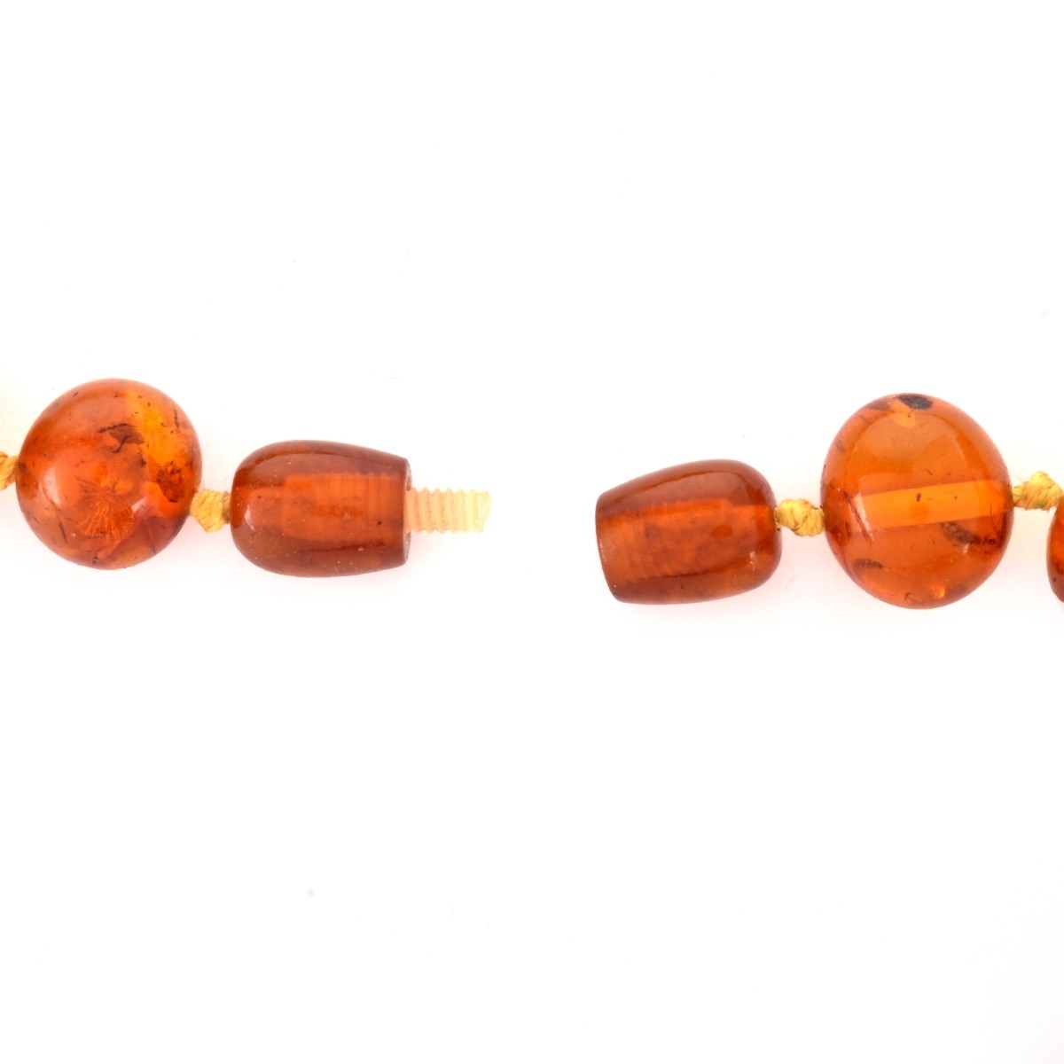 Amber Bead Necklace