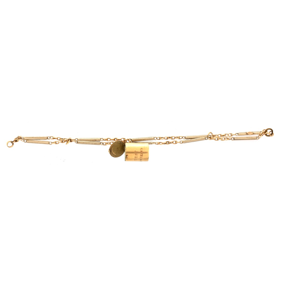 14K Charm Bracelet