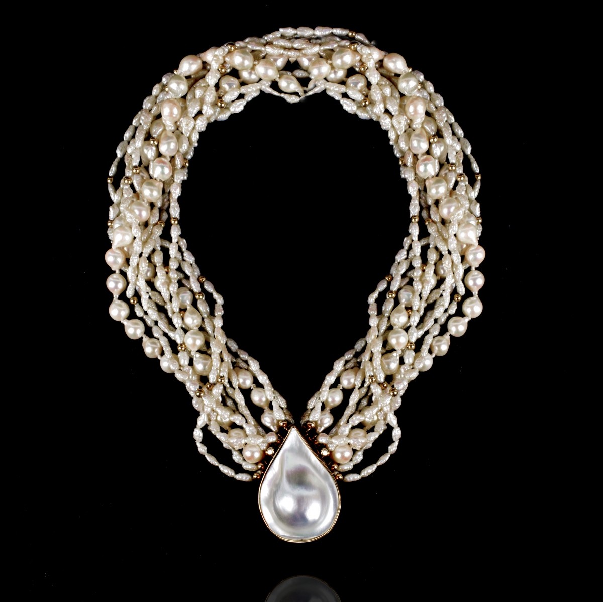 Pearl and 14K Necklace