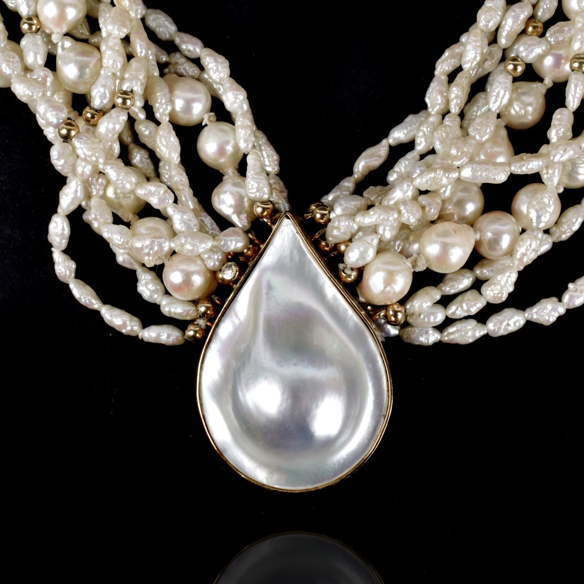 Pearl and 14K Necklace