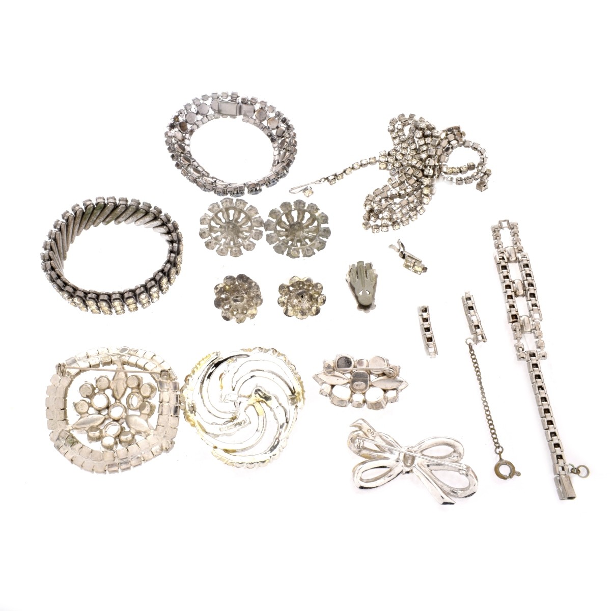 Rhinestone Jewelry Lot