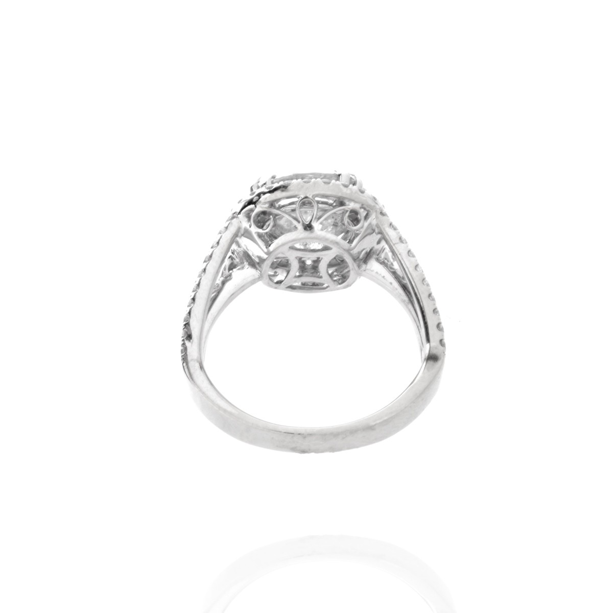 Diamond and 18K Ring