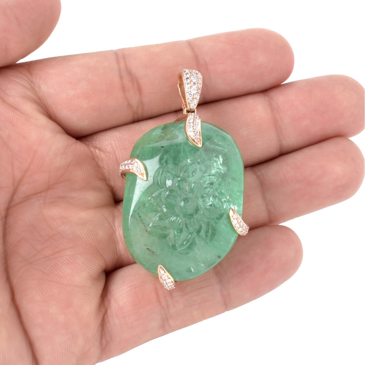 171ct Colombian Emerald Pendant