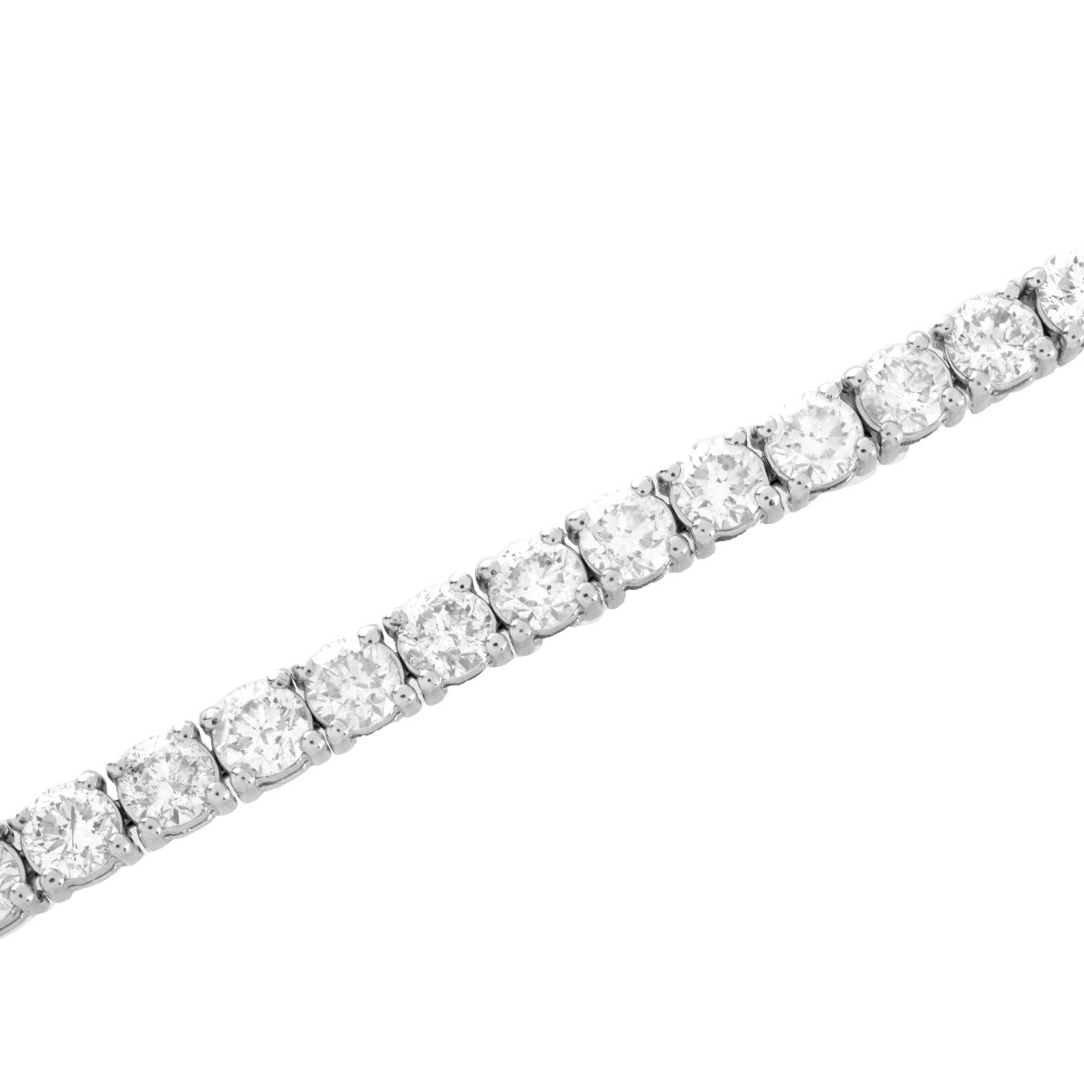 Diamond and 14K Tennis Bracelet