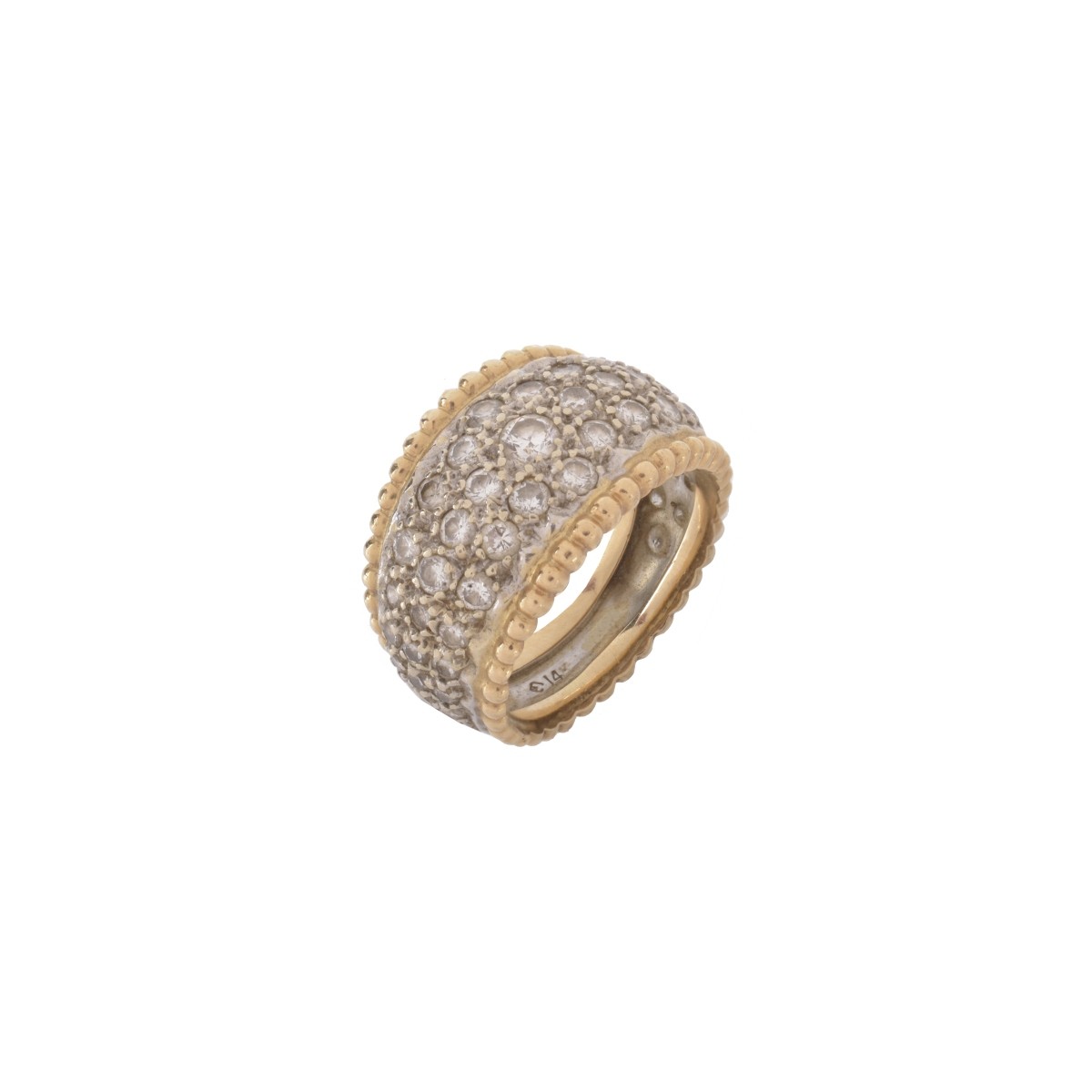 Diamond and 14K Ring