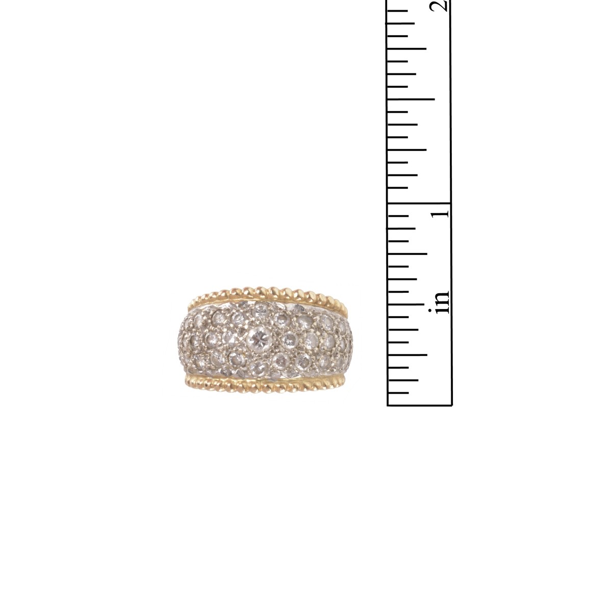 Diamond and 14K Ring