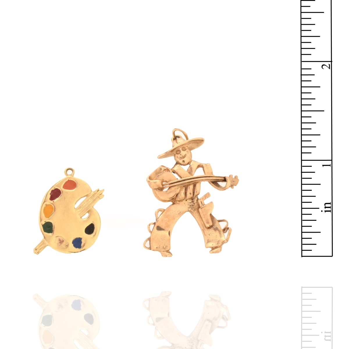 Two 14K Charms