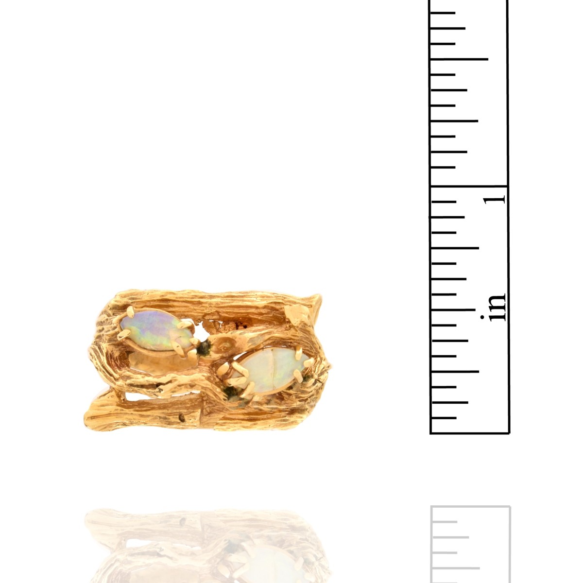 Opal and 14K Ring