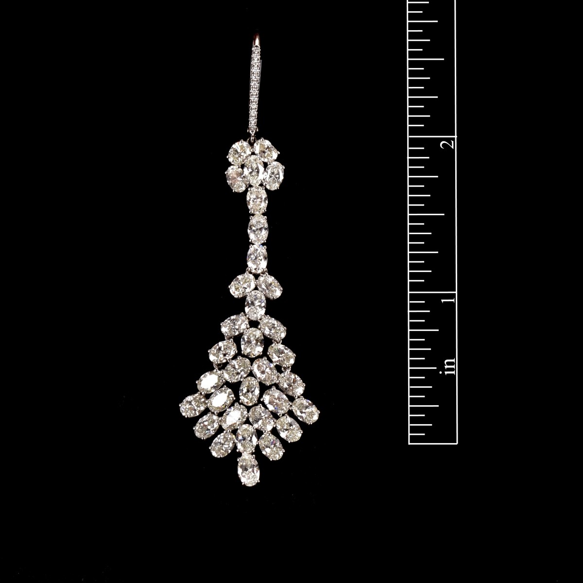 Diamond and 18K Earrings